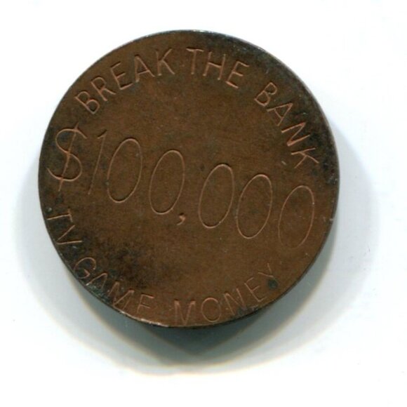 Great Britain TV Game Money Token (b684-12) - Picture 2 of 2